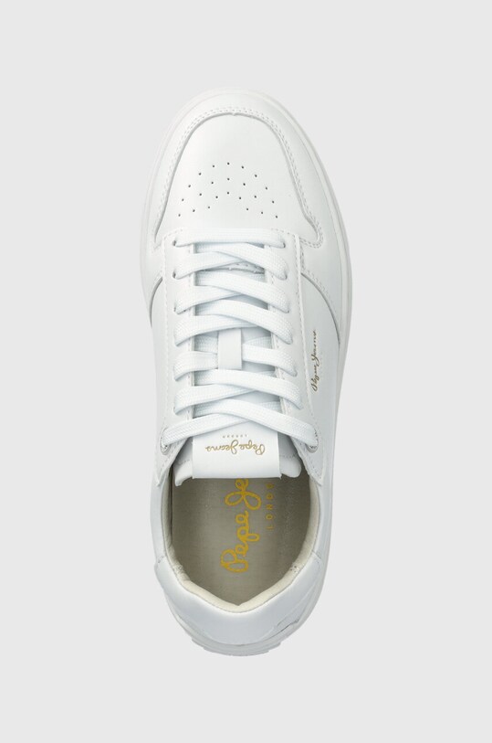 Pepe Jeans sneakersy skórzane PLS00002 biały PLS00002