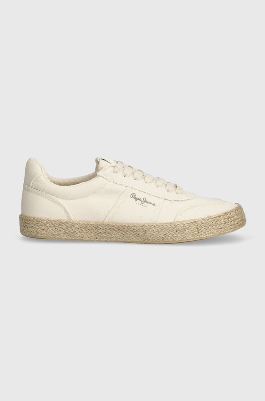 Espadrile Pepe Jeans PLS10413 ravna bež PLS10413