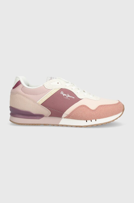 Pepe Jeans sneakersy PLS40005 syntetyczny różowy PLS40005
