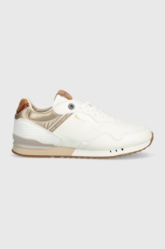 Pepe Jeans sneakers PLS40007 textil alb PLS40007