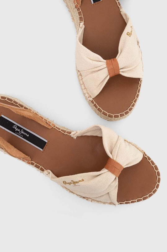 Pepe Jeans sandały PLS90659 beżowy PLS90659