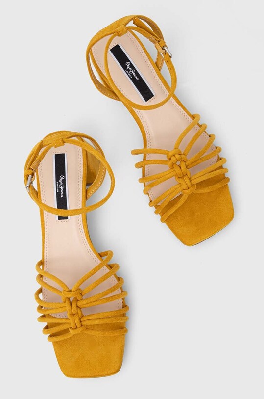 Pepe Jeans sandały PLS90665 żółty PLS90665