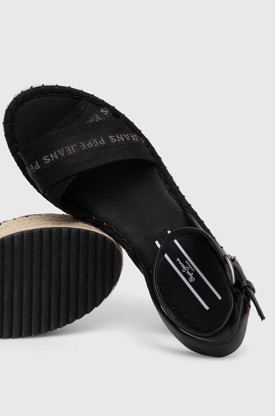 Pepe Jeans sandały PLS90669 czarny PLS90669