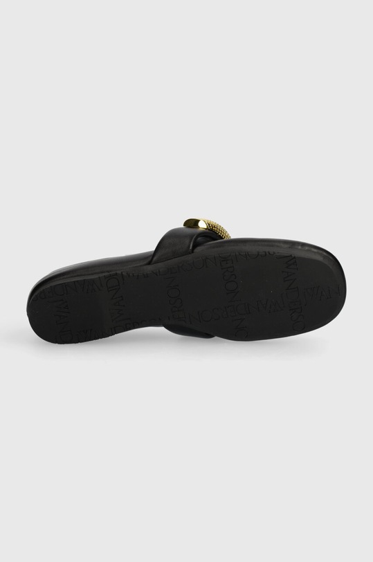 Usnjene balerinke JW Anderson Ballerina Popcorn ANW42203A.999 črna
