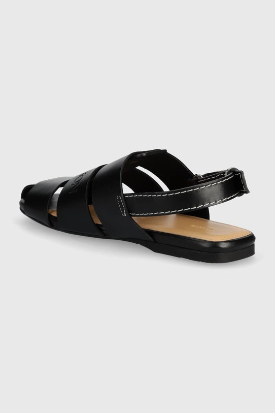 Взуття Шкіряні сандалі JW Anderson Fisherman Sandal ANW42215A.999 чорний