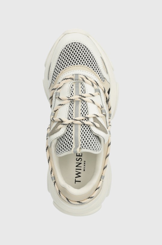 Αθλητικά Twinset μπεζ 241TCP092.00001