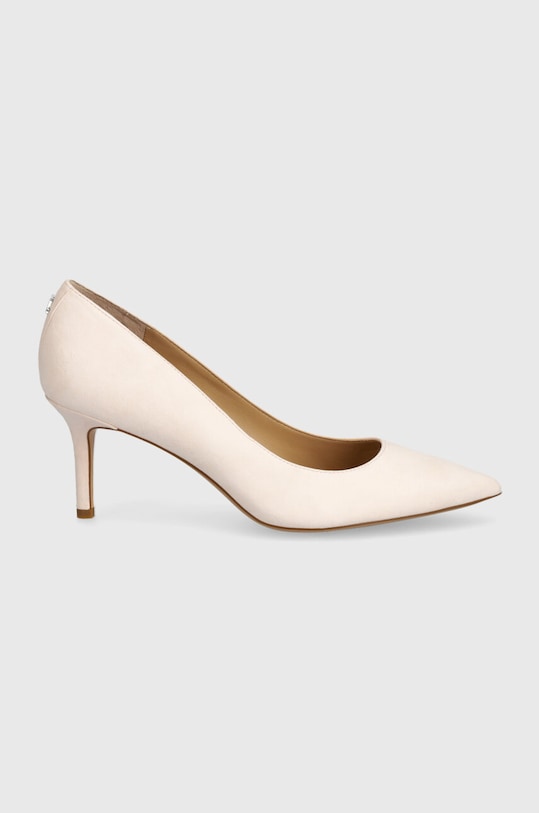 Γόβες σουέτ Lauren Ralph Lauren Lanette 802709652021.650 ροζ SS24