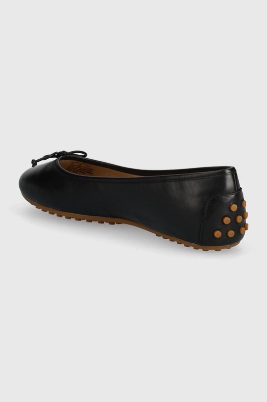 Παπούτσια Δερμάτινες μπαλαρίνες Lauren Ralph Lauren Jayna 802927941001.001 μαύρο