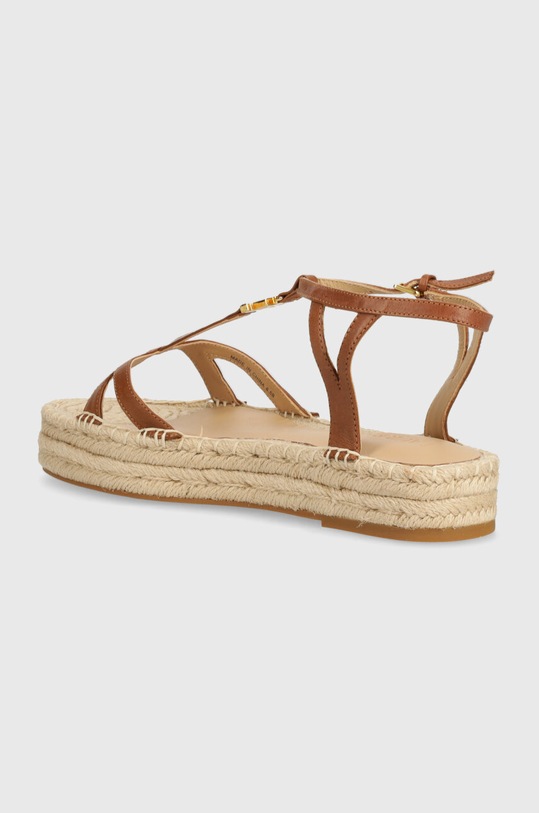 Obuća Kožne sandale Lauren Ralph Lauren Payton 802927966001.270 smeđa