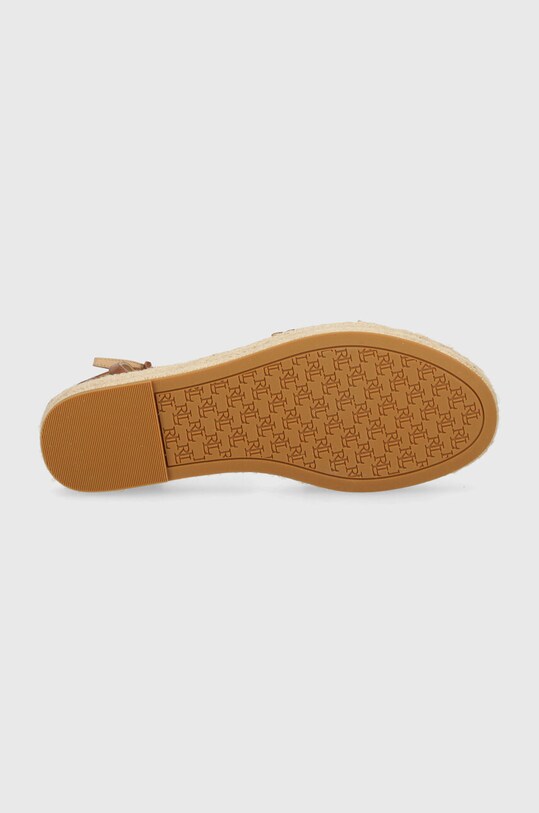 Kožené sandále Lauren Ralph Lauren Payton 802927966001.270 hnedá