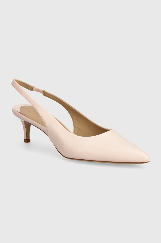 Lauren Ralph Lauren szpilki skórzane Lolah 5-8 cm różowy 802945730002.650