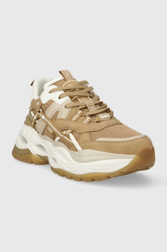 Buffalo sneakersy Triplet Hollow 1630621.BEI beżowy SS24