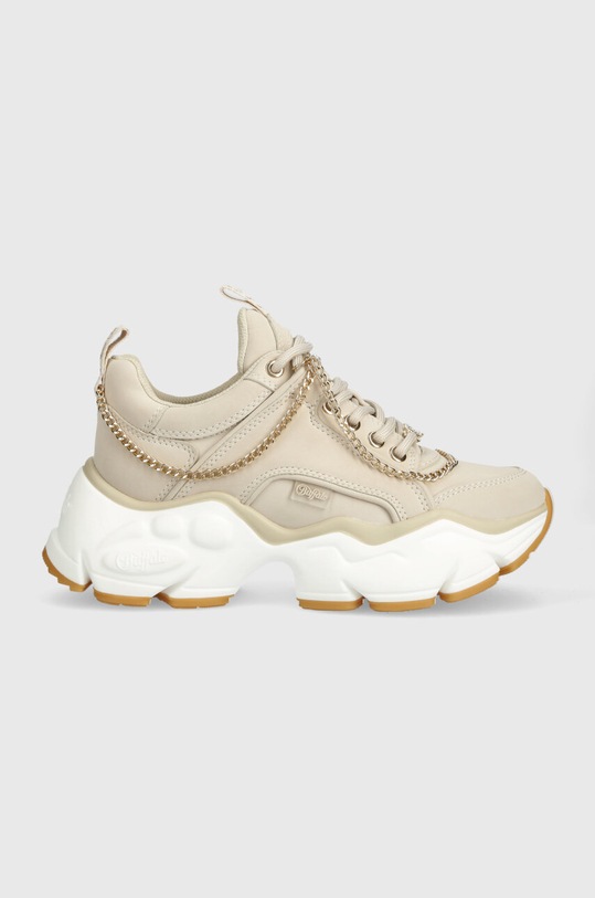 Buffalo sneakers Binary Chain 5.0 finta pelle fiore beige 1636056.CRE