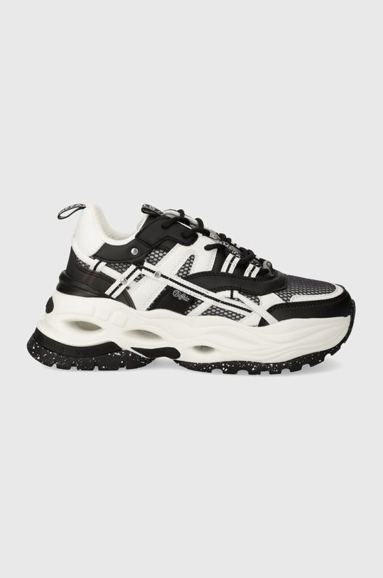 Buffalo sneakersy Triplet Hollow imitacja skóry licowej czarny 1636076.BLW