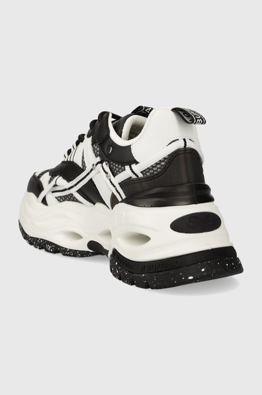 Obuwie Buffalo sneakersy Triplet Hollow 1636076.BLW czarny