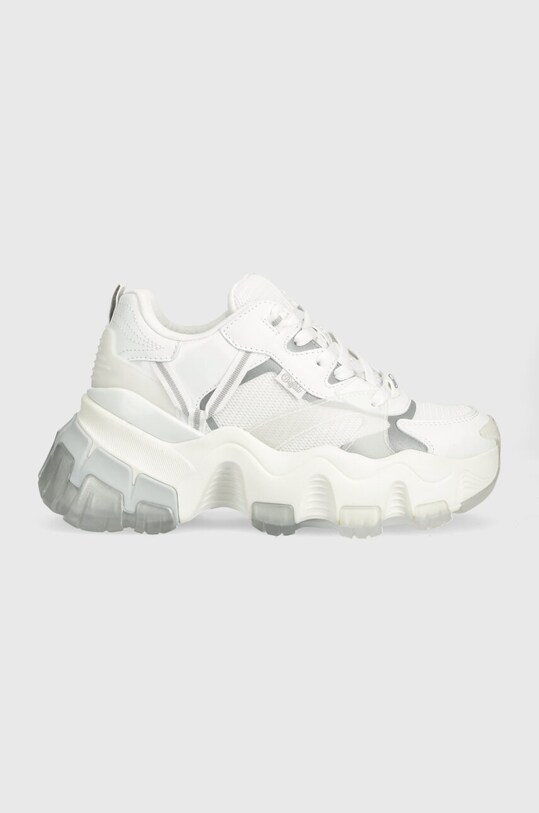 Buffalo sneakers Norion1 textil alb 1636083.WHT