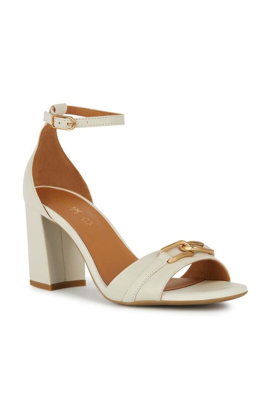 Geox sandale de piele D NEW ERAKLIA 80 D45RPE.000TU.C5322 bej SS24