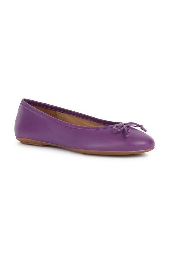 Geox bőr balerina cipő D PALMARIA D25MUB.000TU.C8000 lila SS24
