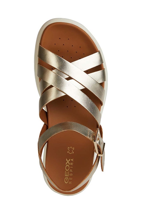 Geox sandale de piele D XAND 2S D35PAB.000CF.C2012 aur