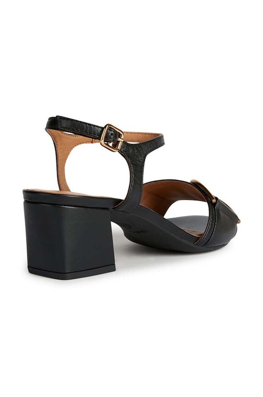 Obuv Kožené sandále Geox D NEW ERAKLIA 50 D35RNB.000TU.C9999 čierna