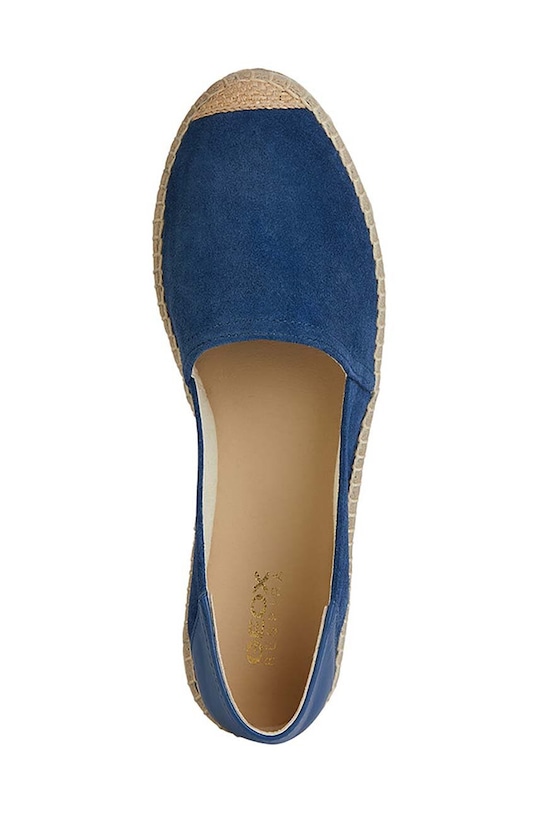 Geox espadrile din piele intoarsa D LAMPEDUSA D35V0A.02285.C4005 albastru