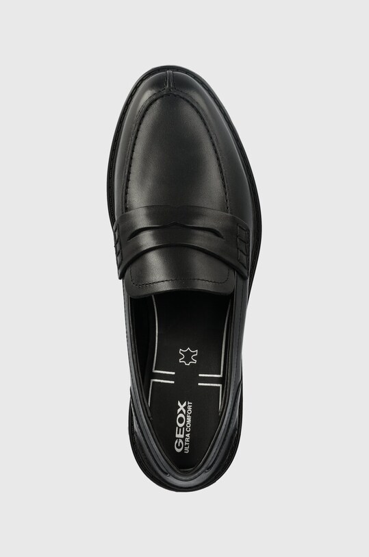 Geox mokasyny skórzane D WALK PLEASURE czarny D36TGF.00043.C9999