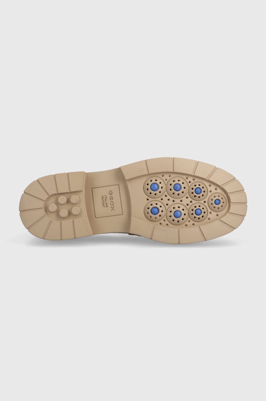 Semišové mokasíny Geox D SPHERICA EC7 D36VDI.00022.C8191 béžová