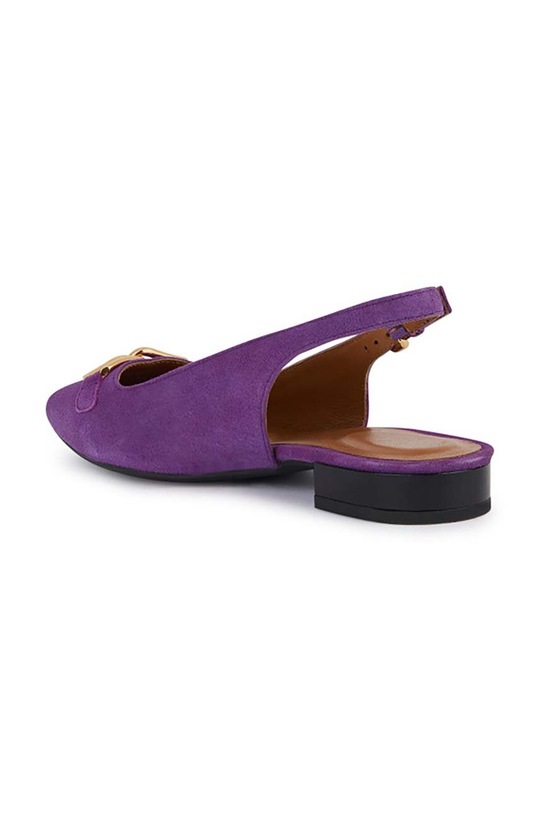Geox baleriny zamszowe D CHARYSSA fioletowy D459BB.00021.C8000