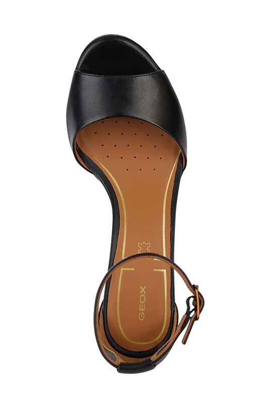 Geox bőr szandál D WALK PLEASURE 85S D45B6D.00043.C9999 fekete