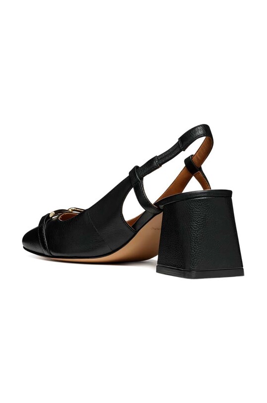 Geox pantofi de piele D CORONILLA negru D45D1A.00046.C9999