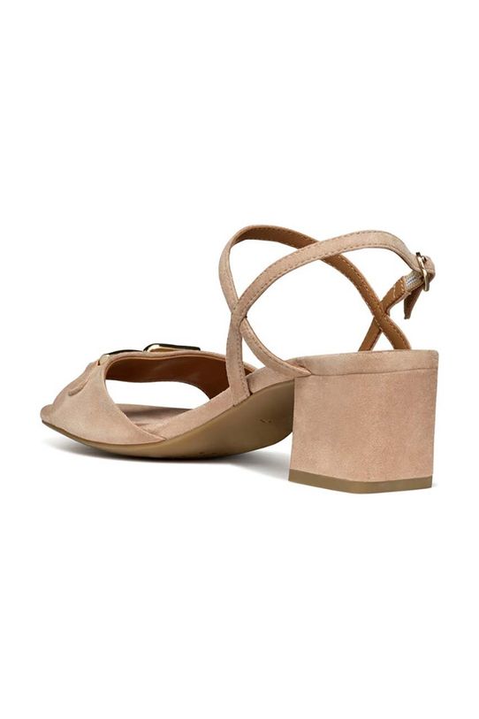 Geox sandale din piele intoarsa D NEW ERAKLIA 50 bej D45RNA.00021.C8156