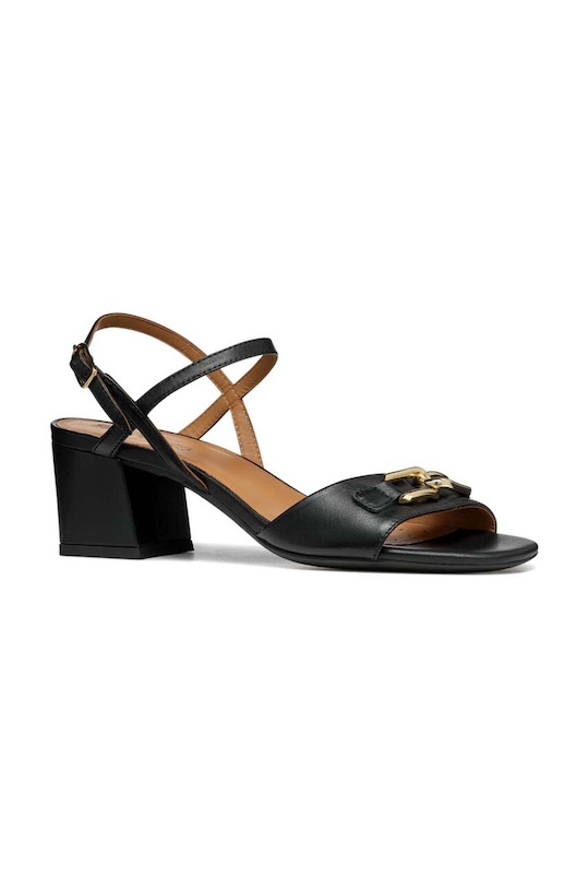 Kožené sandály Geox D NEW ERAKLIA 50 D45RNA.000TU.C9999 černá SS24