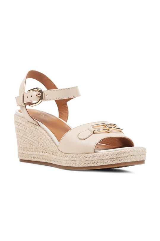 Geox sandale de piele D PANAREA D45UYC.00046.C5322 bej SS24