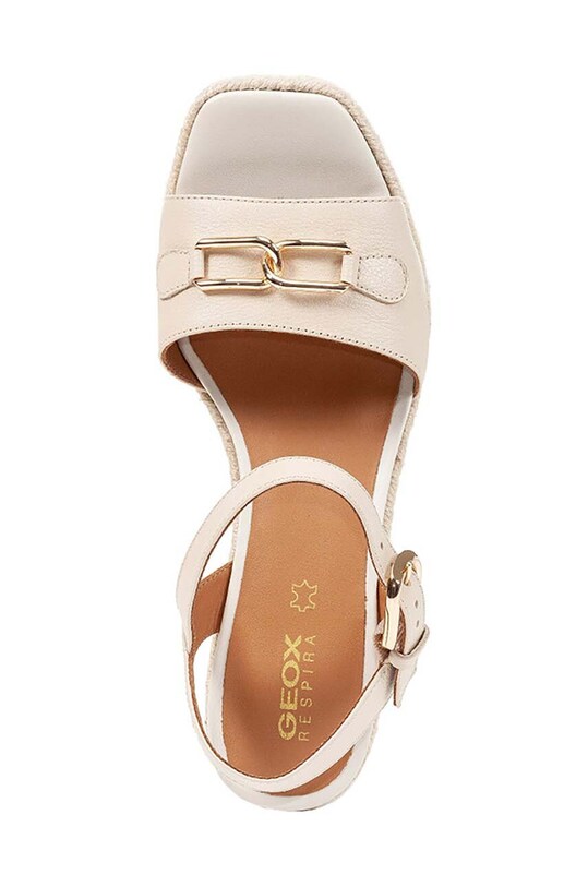 Geox sandale de piele D PANAREA D45UYC.00046.C5322 bej