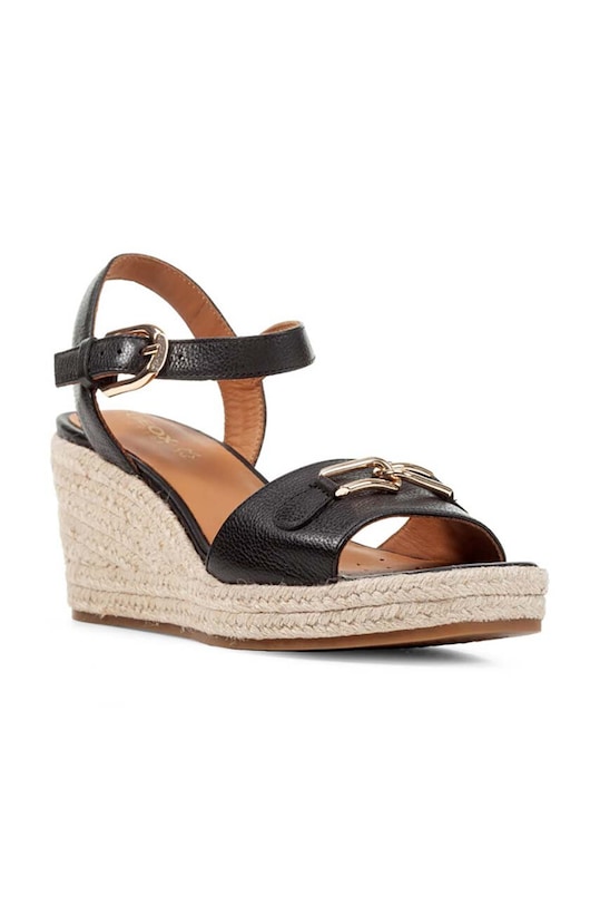 Geox sandale de piele D PANAREA D45UYC.00046.C9999 negru SS24