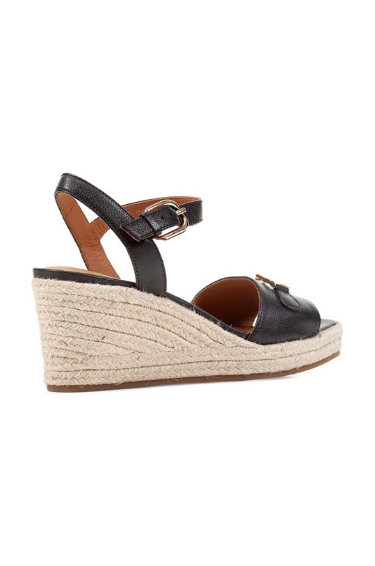 Încălțăminte Geox sandale de piele D PANAREA D45UYC.00046.C9999 negru