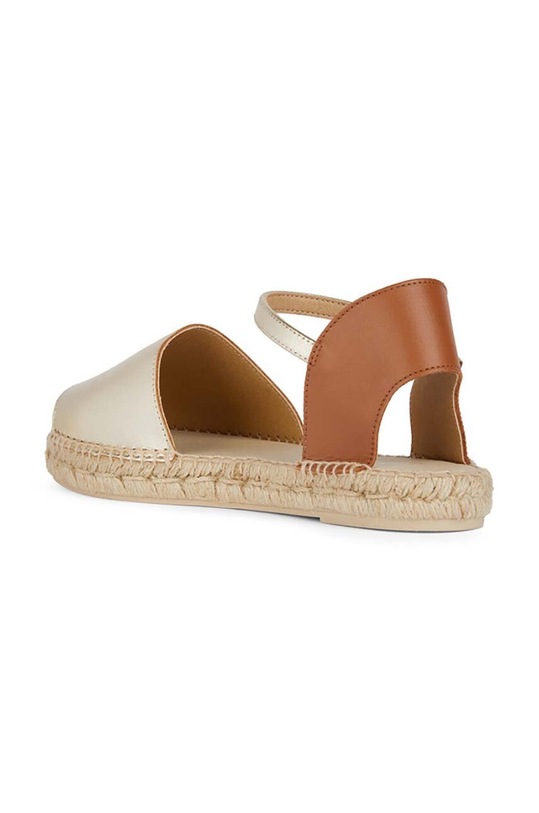 Geox sandale de piele D LAMPEDUSA aur D45V0B.0CF43.C2X6N