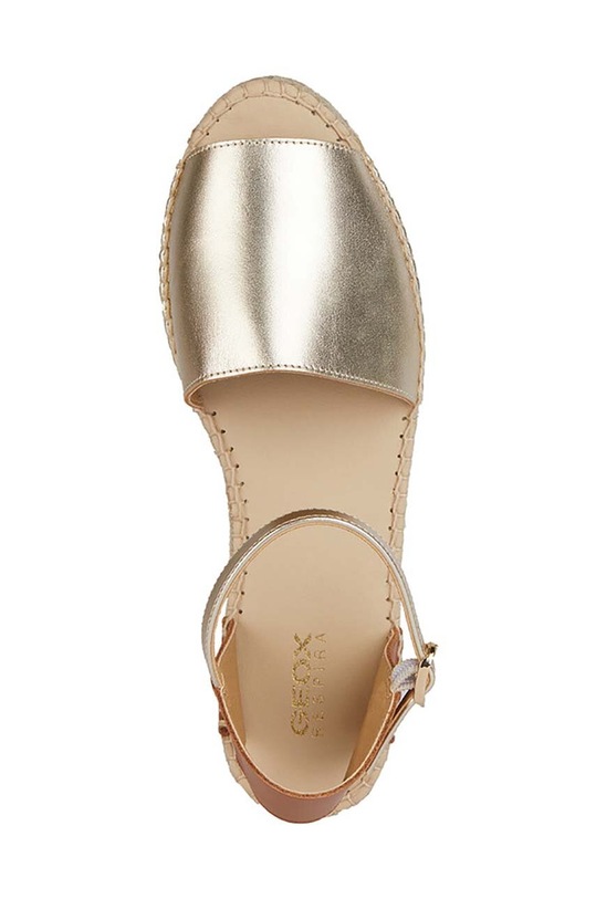 Geox sandale de piele D LAMPEDUSA D45V0B.0CF43.C2X6N aur