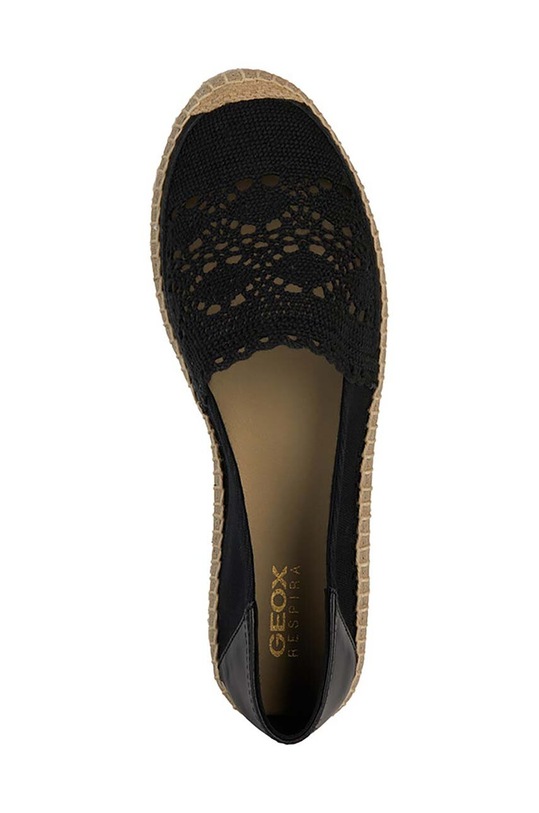 Geox espadrile D LAMPEDUSA D45V0D.0DS10.C9999 negru