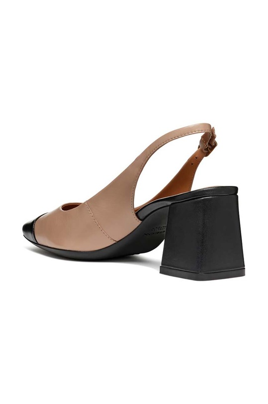 Geox czółenka skórzane D GISELDA beżowy D45VCB.000TU.C9321