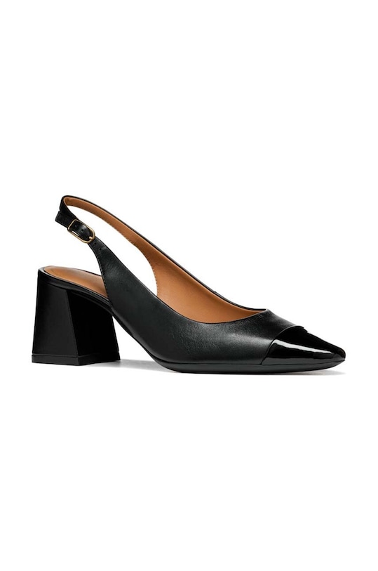 Geox czółenka skórzane D GISELDA D45VCB.0TU66.C9999 czarny SS24