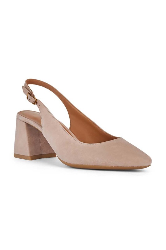 Geox scarpe décolleté in pelle scamosciata D GISELDA D45VCC.00021.C8156 beige SS24