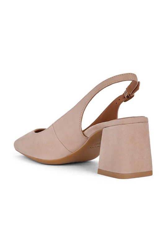 Geox scarpe décolleté in pelle scamosciata D GISELDA beige D45VCC.00021.C8156