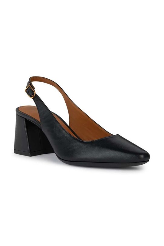 Geox czółenka skórzane D GISELDA D45VCC.000TU.C9999 czarny SS24