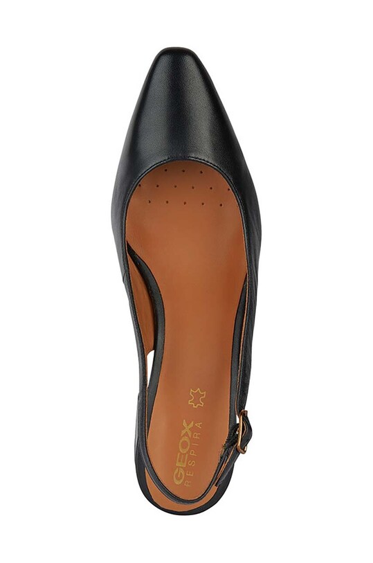 Geox pantofi de piele D GISELDA D45VCC.000TU.C9999 negru