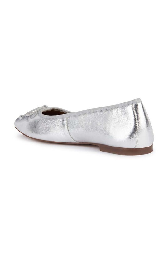 Geox balerini de piele D MARSILEA argintiu D45W6A.0Y211.C1007
