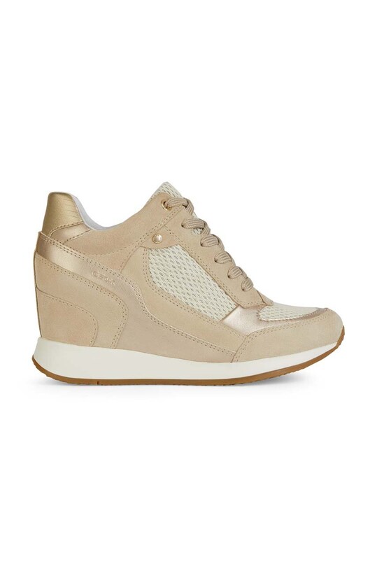 Geox sneakersy D NYDAME skóra zamszowa beżowy D540QA.022AS.C6738