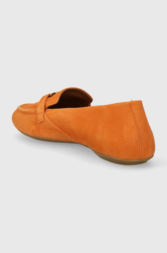 Obuv Semišové mokasíny Geox D PALMARIA D45MUJ.00021.C2008 oranžová