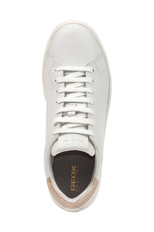Geox sneakersy skórzane D SPHERICA ECUB-1 D45WEA.09BNF.C1327 biały