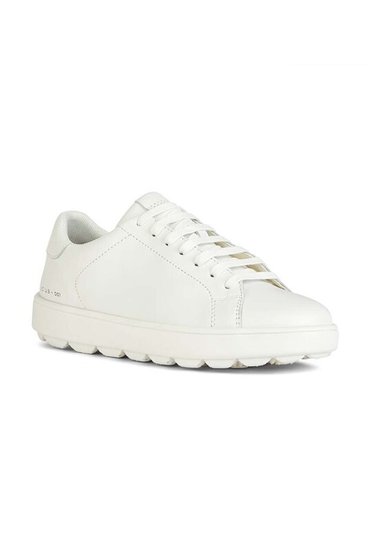 Geox sneakersy skórzane D SPHERICA ECUB-1 D45WEB.00085.C1000 biały SS24